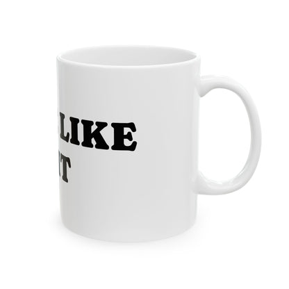 Funny Ceramic Mug - "Taste Like Shit" - Perfect Gift for Humor Lovers