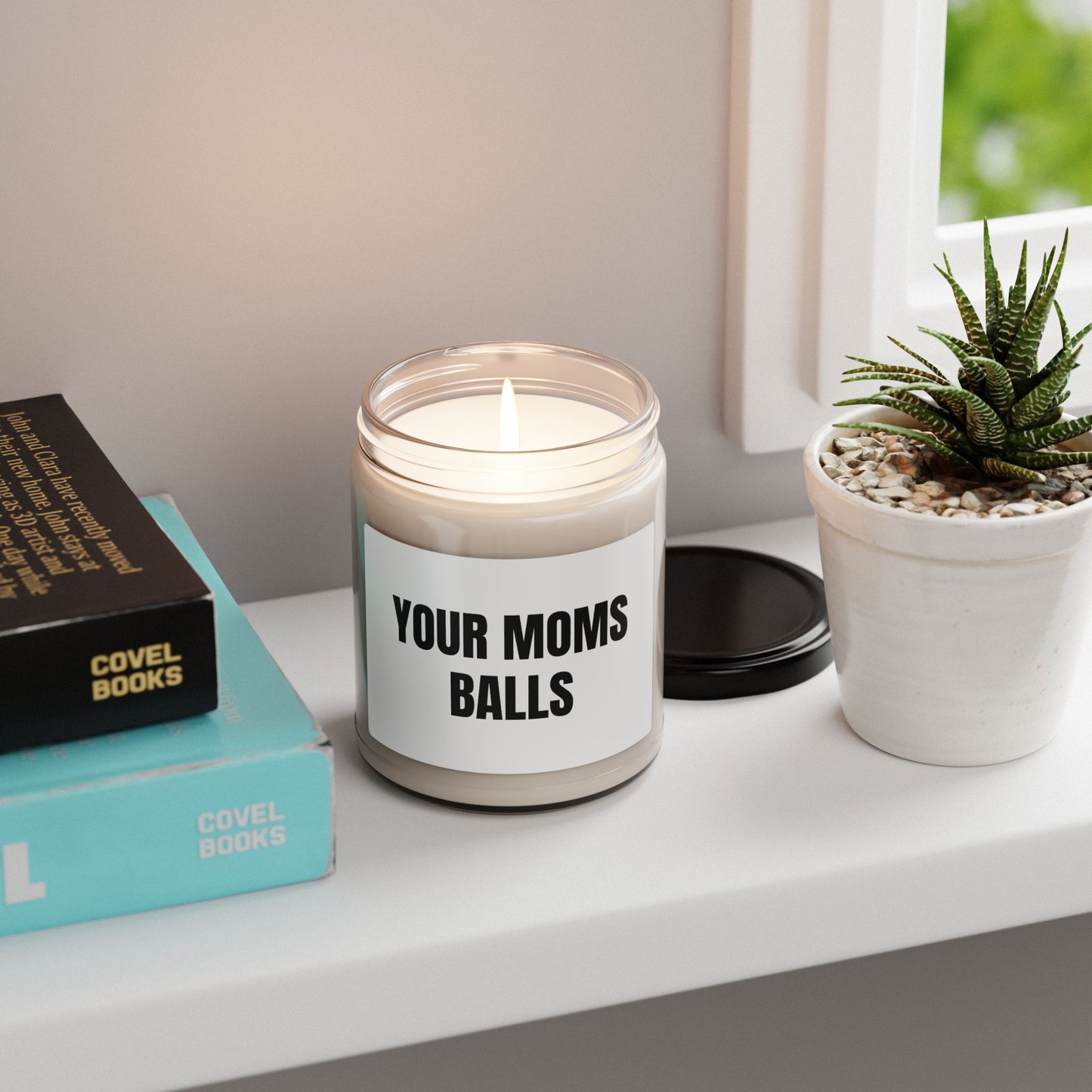 YOUR MOMS BALLS Candle, 9oz