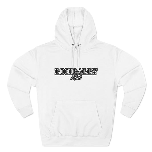 White Logically Klub Hoodie